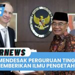 Menteri Mendesak Perguruan Tinggi Vokasi Untuk Memberikan Ilmu Pengetahuan, Teknologi