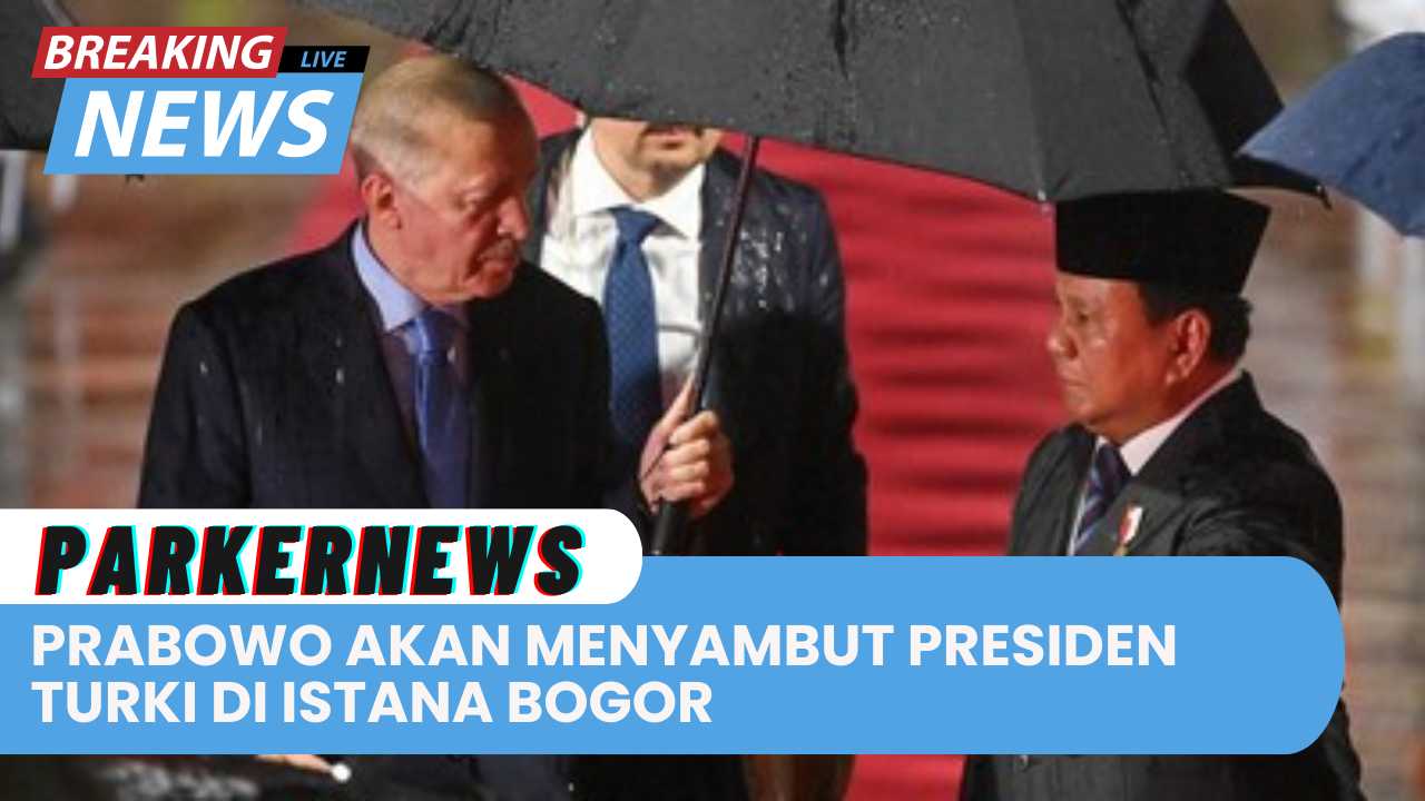 Prabowo Akan Menyambut Presiden Turki Erdogan untuk Pembicaraan Bilateral di Istana Bogor