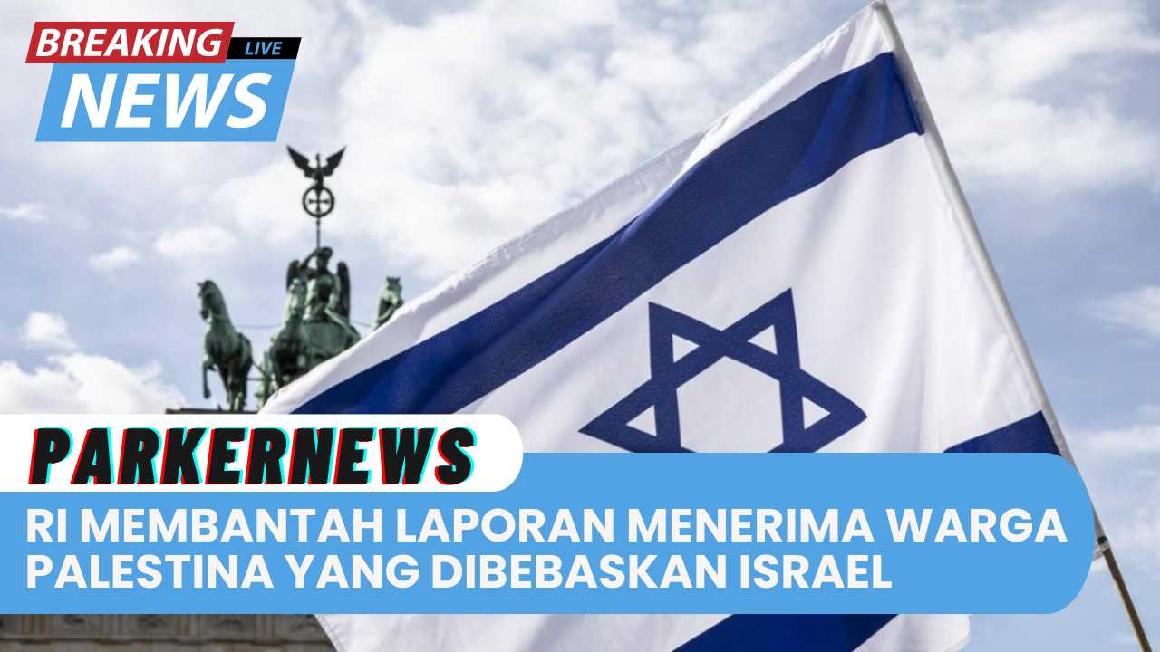 RI Membantah Laporan Menerima Warga Palestina Yang Dibebaskan Israel